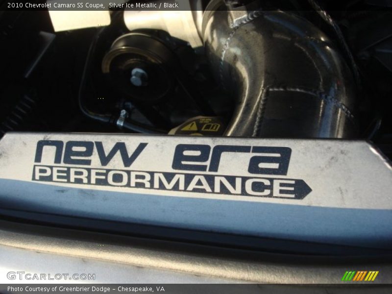 Silver Ice Metallic / Black 2010 Chevrolet Camaro SS Coupe