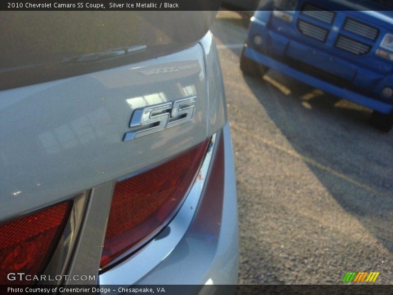 Silver Ice Metallic / Black 2010 Chevrolet Camaro SS Coupe