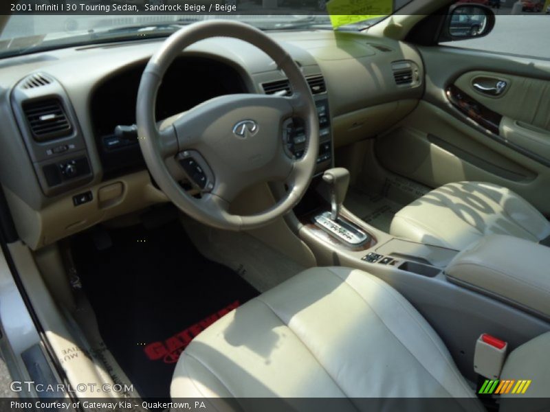 Sandrock Beige / Beige 2001 Infiniti I 30 Touring Sedan