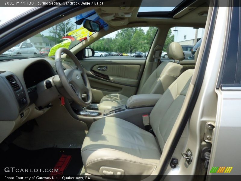 Sandrock Beige / Beige 2001 Infiniti I 30 Touring Sedan
