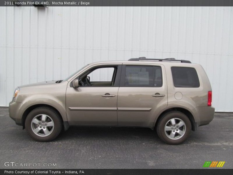 Mocha Metallic / Beige 2011 Honda Pilot EX 4WD
