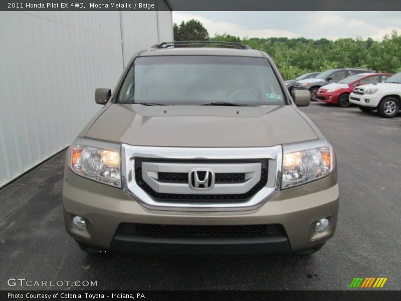 Mocha Metallic / Beige 2011 Honda Pilot EX 4WD
