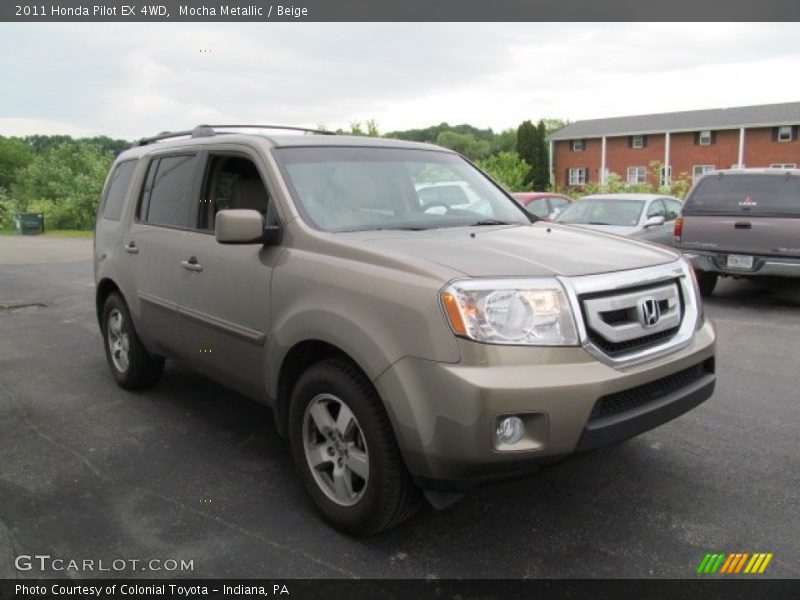 Mocha Metallic / Beige 2011 Honda Pilot EX 4WD