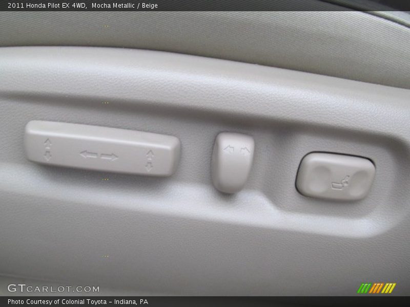 Mocha Metallic / Beige 2011 Honda Pilot EX 4WD