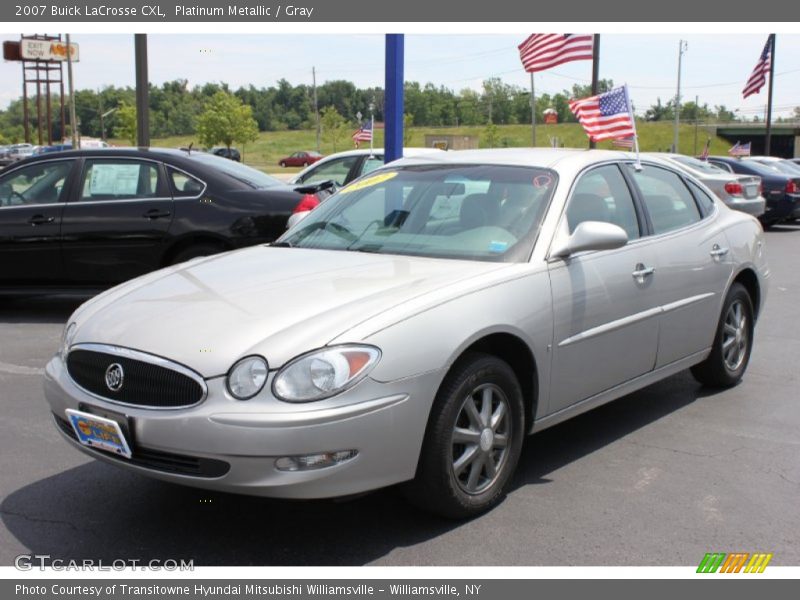 Platinum Metallic / Gray 2007 Buick LaCrosse CXL