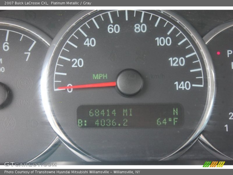 Platinum Metallic / Gray 2007 Buick LaCrosse CXL