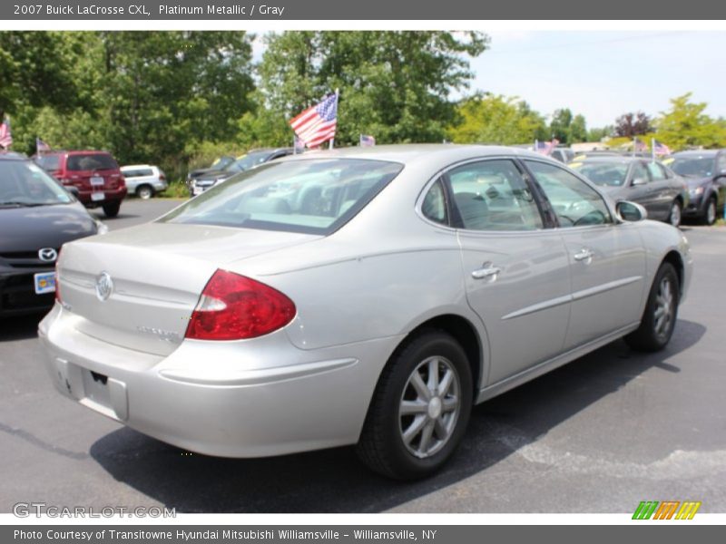 Platinum Metallic / Gray 2007 Buick LaCrosse CXL