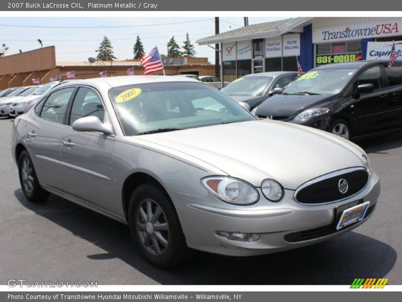 Platinum Metallic / Gray 2007 Buick LaCrosse CXL