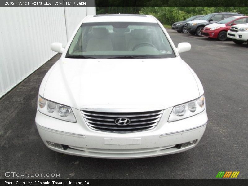 Ivory Pearl / Beige 2009 Hyundai Azera GLS