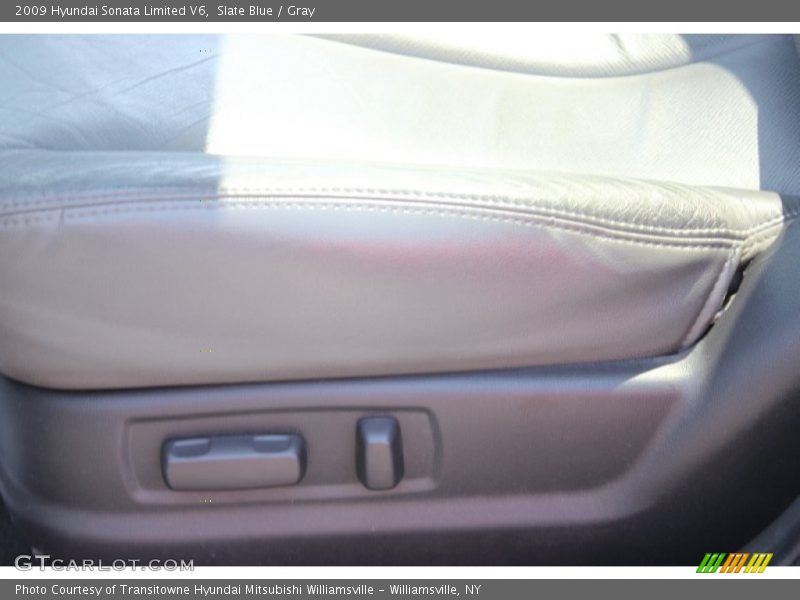 Slate Blue / Gray 2009 Hyundai Sonata Limited V6