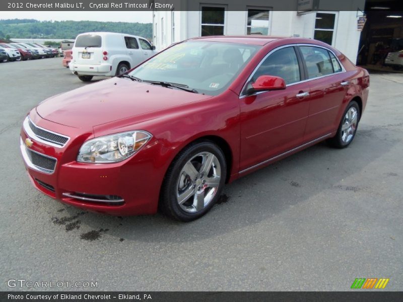 Crystal Red Tintcoat / Ebony 2012 Chevrolet Malibu LT