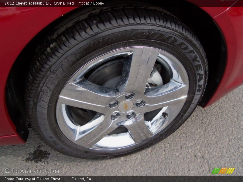 Crystal Red Tintcoat / Ebony 2012 Chevrolet Malibu LT