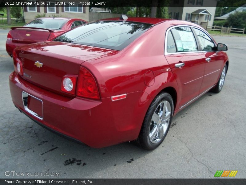 Crystal Red Tintcoat / Ebony 2012 Chevrolet Malibu LT