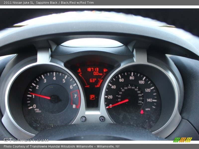  2011 Juke SL SL Gauges
