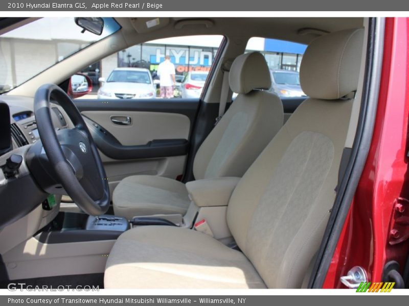 Apple Red Pearl / Beige 2010 Hyundai Elantra GLS