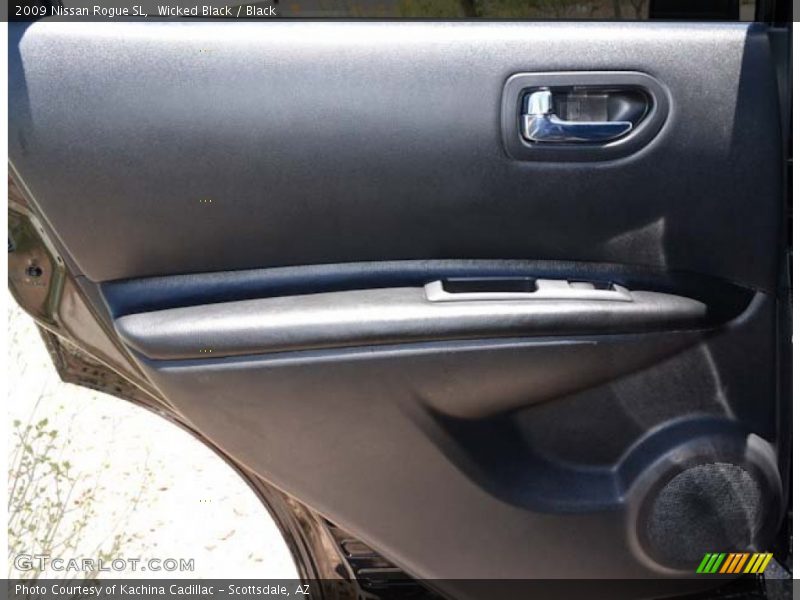 Wicked Black / Black 2009 Nissan Rogue SL