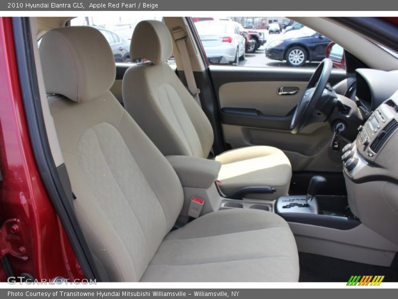 Apple Red Pearl / Beige 2010 Hyundai Elantra GLS