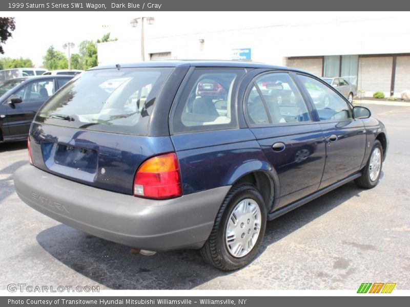 Dark Blue / Gray 1999 Saturn S Series SW1 Wagon