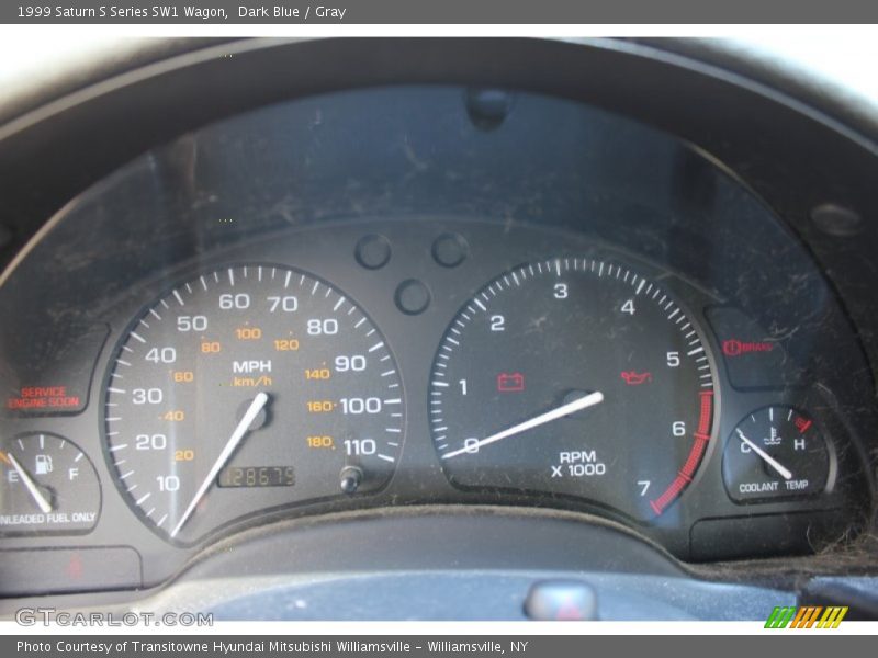 Dark Blue / Gray 1999 Saturn S Series SW1 Wagon