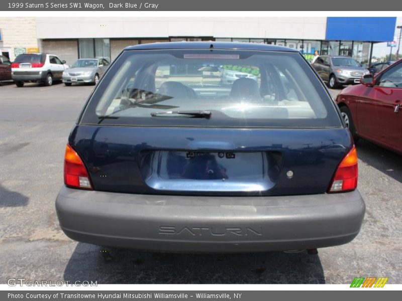 Dark Blue / Gray 1999 Saturn S Series SW1 Wagon