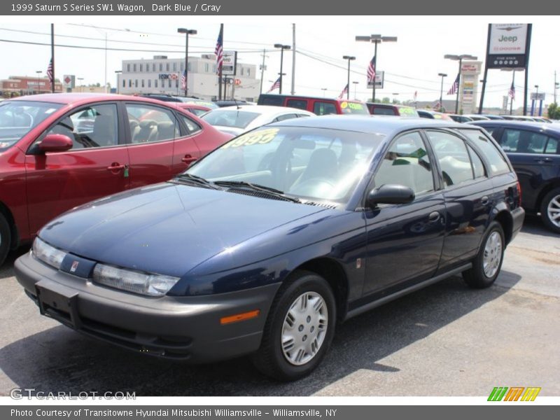 Dark Blue / Gray 1999 Saturn S Series SW1 Wagon