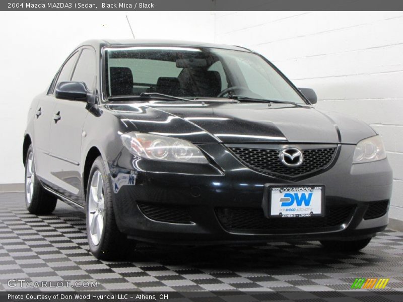 Black Mica / Black 2004 Mazda MAZDA3 i Sedan