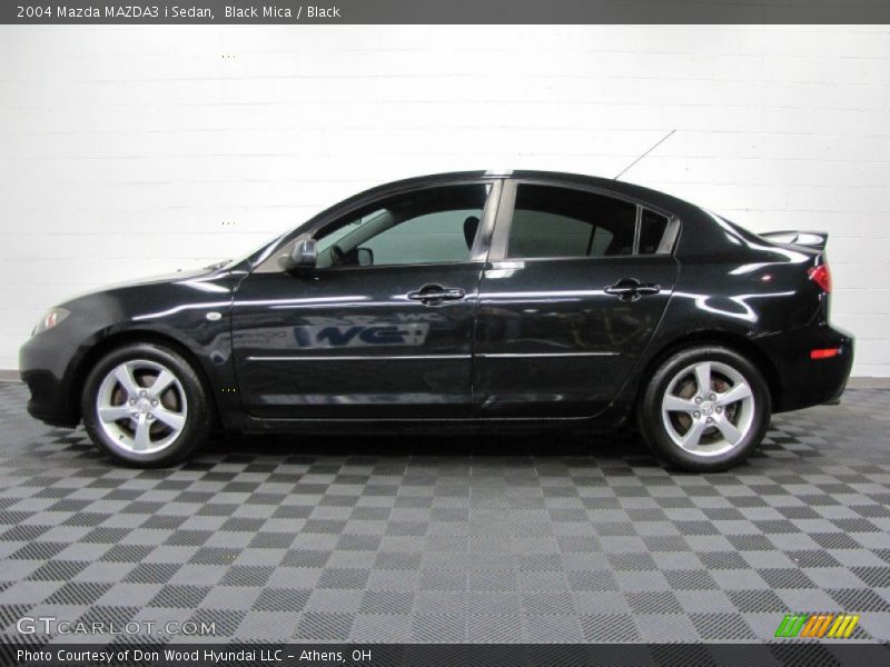 Black Mica / Black 2004 Mazda MAZDA3 i Sedan