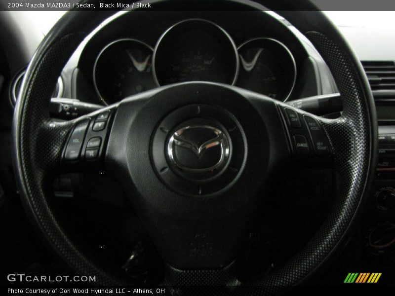 Black Mica / Black 2004 Mazda MAZDA3 i Sedan