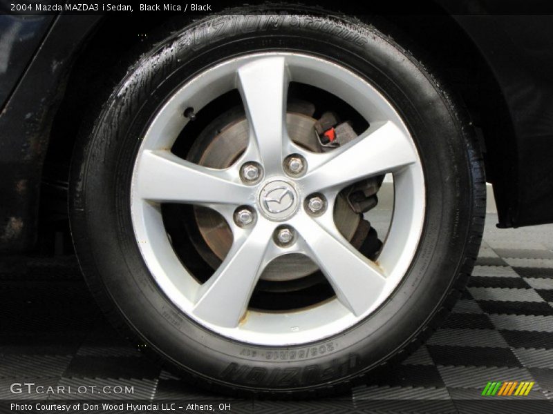 Black Mica / Black 2004 Mazda MAZDA3 i Sedan
