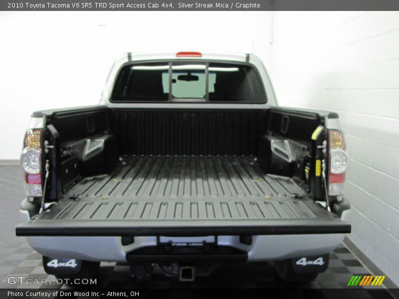 Silver Streak Mica / Graphite 2010 Toyota Tacoma V6 SR5 TRD Sport Access Cab 4x4