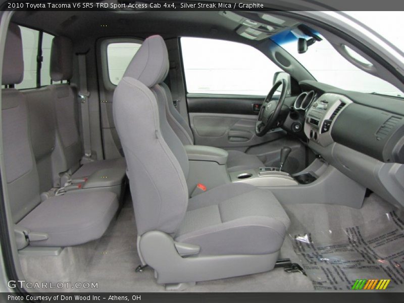  2010 Tacoma V6 SR5 TRD Sport Access Cab 4x4 Graphite Interior
