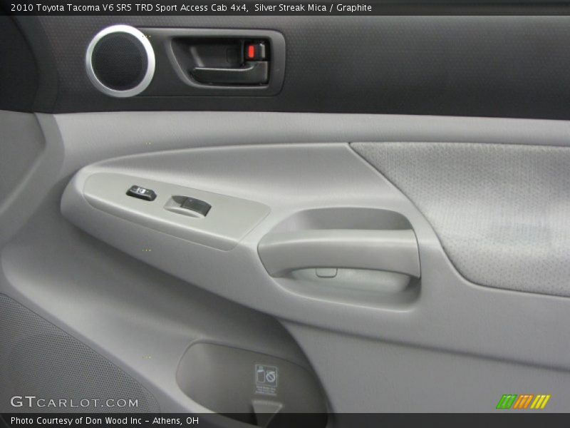 Silver Streak Mica / Graphite 2010 Toyota Tacoma V6 SR5 TRD Sport Access Cab 4x4