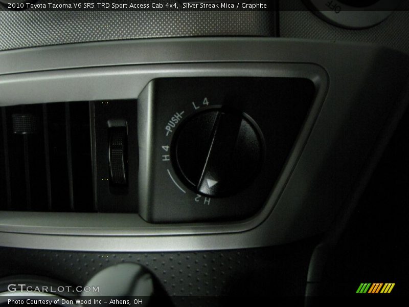 Silver Streak Mica / Graphite 2010 Toyota Tacoma V6 SR5 TRD Sport Access Cab 4x4