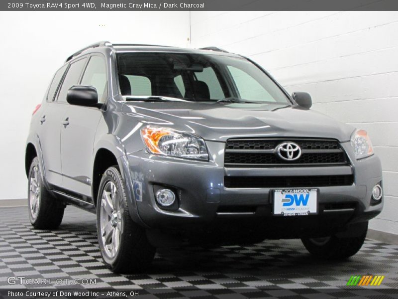 Magnetic Gray Mica / Dark Charcoal 2009 Toyota RAV4 Sport 4WD