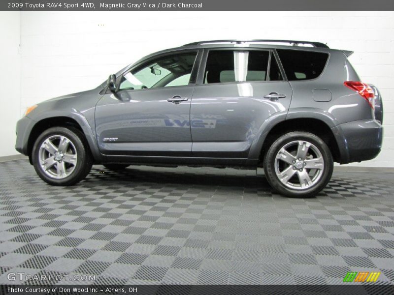 Magnetic Gray Mica / Dark Charcoal 2009 Toyota RAV4 Sport 4WD