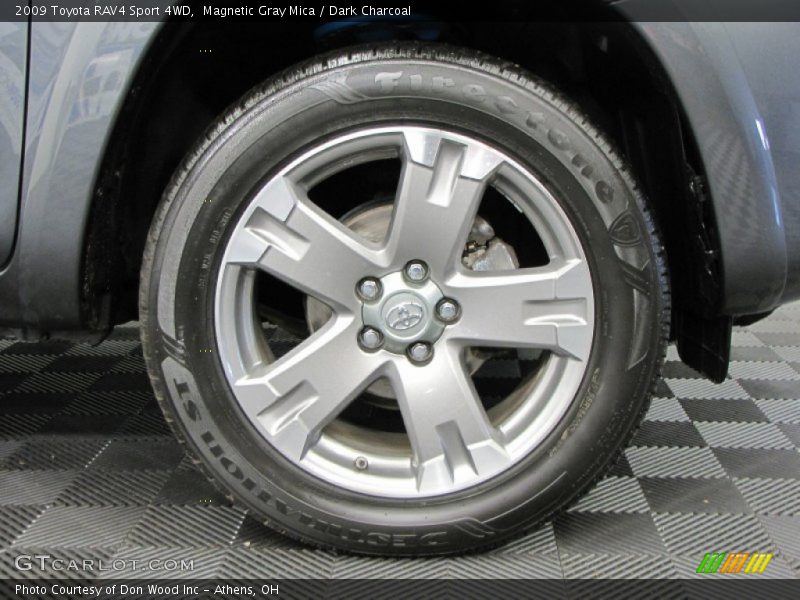 Magnetic Gray Mica / Dark Charcoal 2009 Toyota RAV4 Sport 4WD
