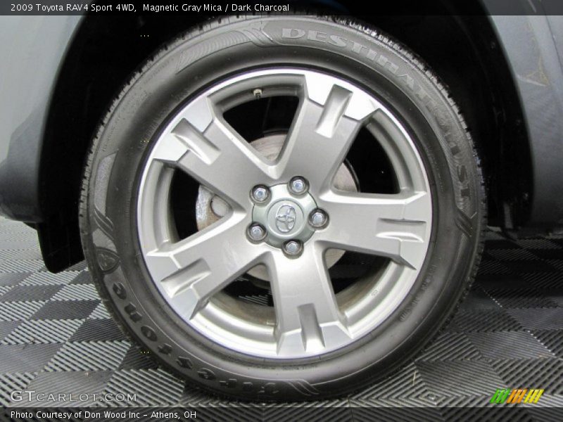 Magnetic Gray Mica / Dark Charcoal 2009 Toyota RAV4 Sport 4WD