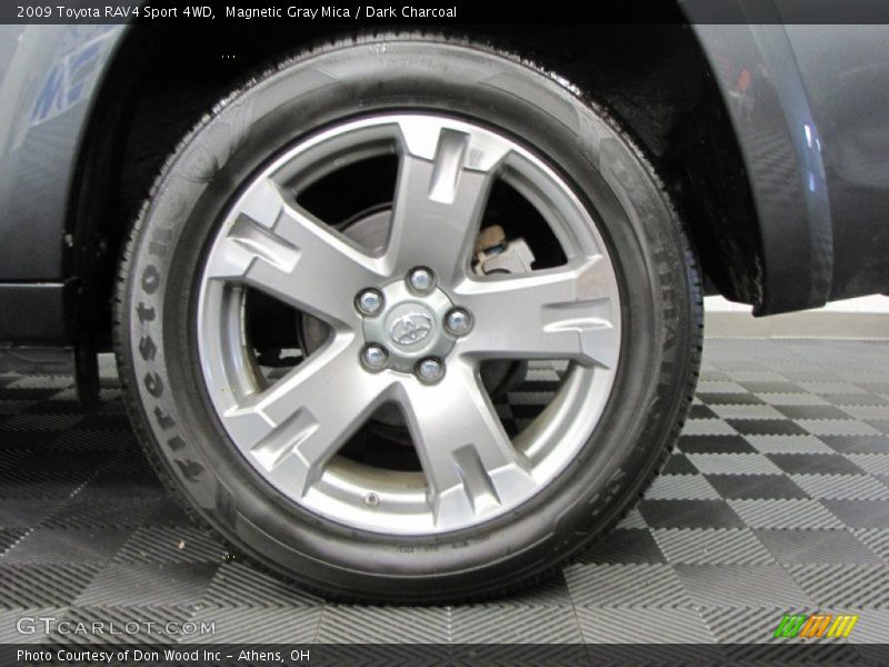 Magnetic Gray Mica / Dark Charcoal 2009 Toyota RAV4 Sport 4WD