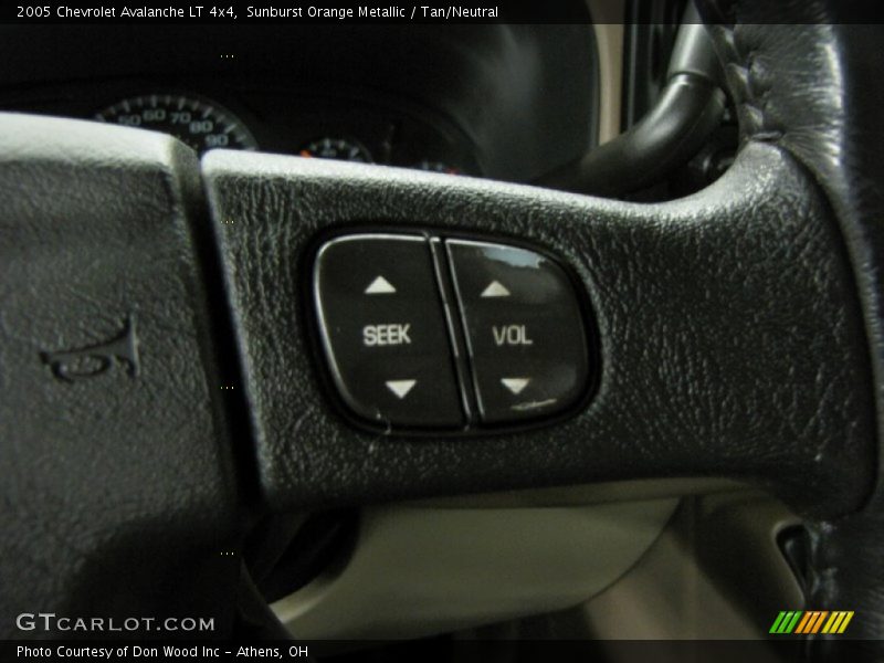 Sunburst Orange Metallic / Tan/Neutral 2005 Chevrolet Avalanche LT 4x4
