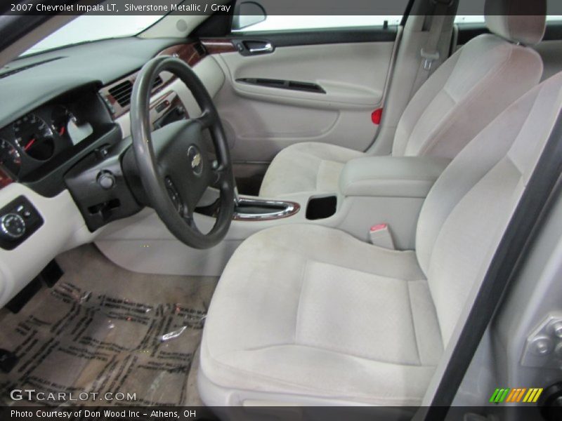 Silverstone Metallic / Gray 2007 Chevrolet Impala LT