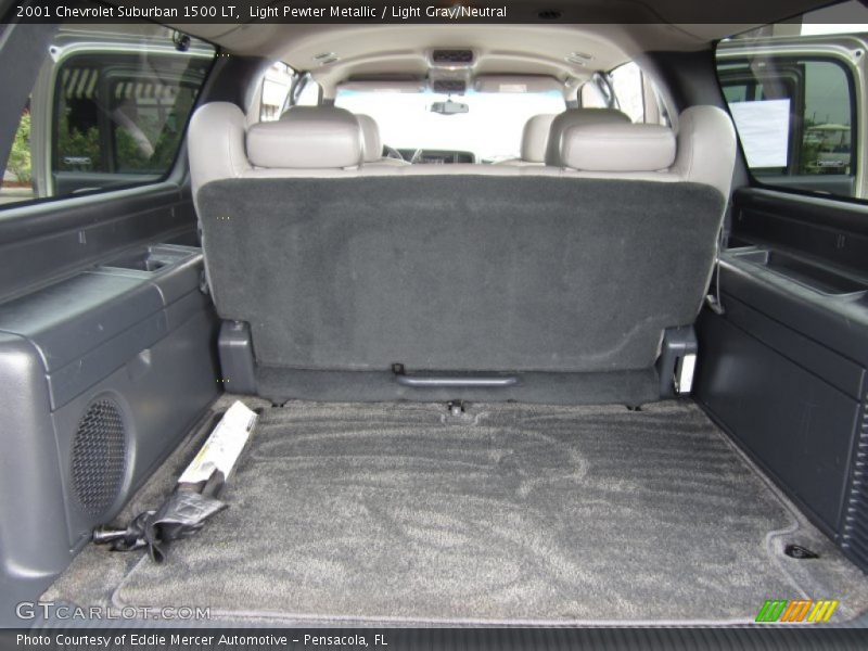 Light Pewter Metallic / Light Gray/Neutral 2001 Chevrolet Suburban 1500 LT