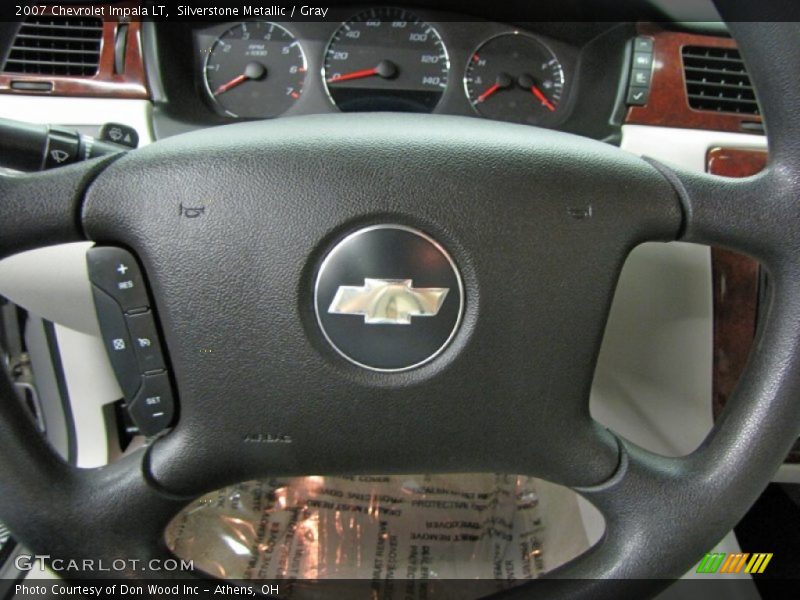 Silverstone Metallic / Gray 2007 Chevrolet Impala LT
