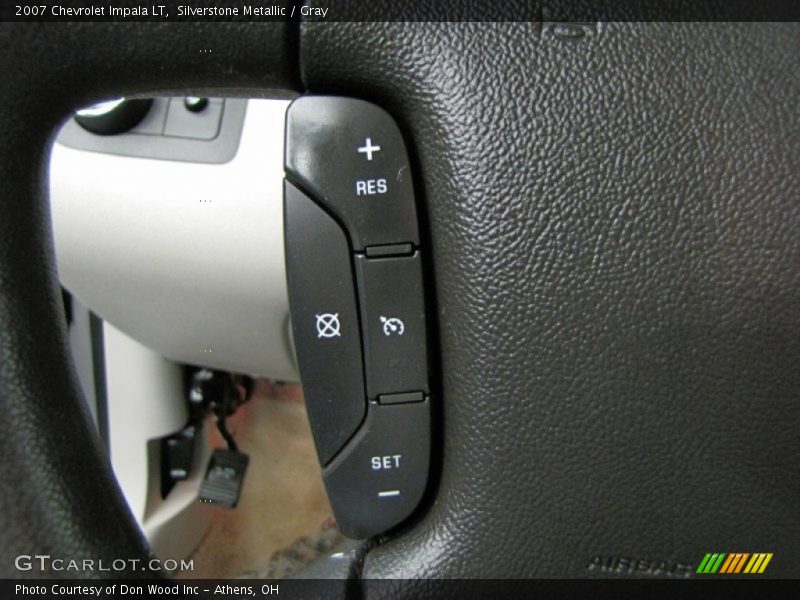 Silverstone Metallic / Gray 2007 Chevrolet Impala LT