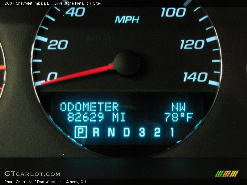 Silverstone Metallic / Gray 2007 Chevrolet Impala LT