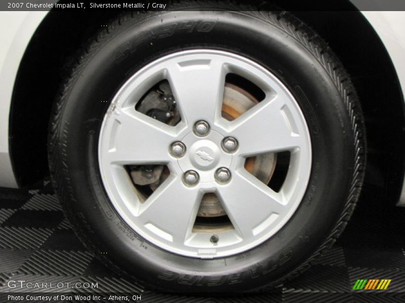 Silverstone Metallic / Gray 2007 Chevrolet Impala LT