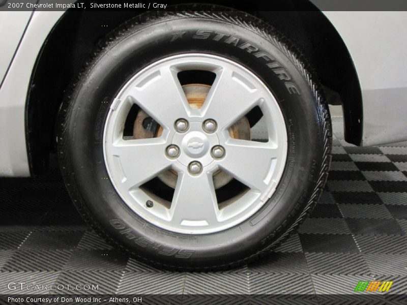 Silverstone Metallic / Gray 2007 Chevrolet Impala LT
