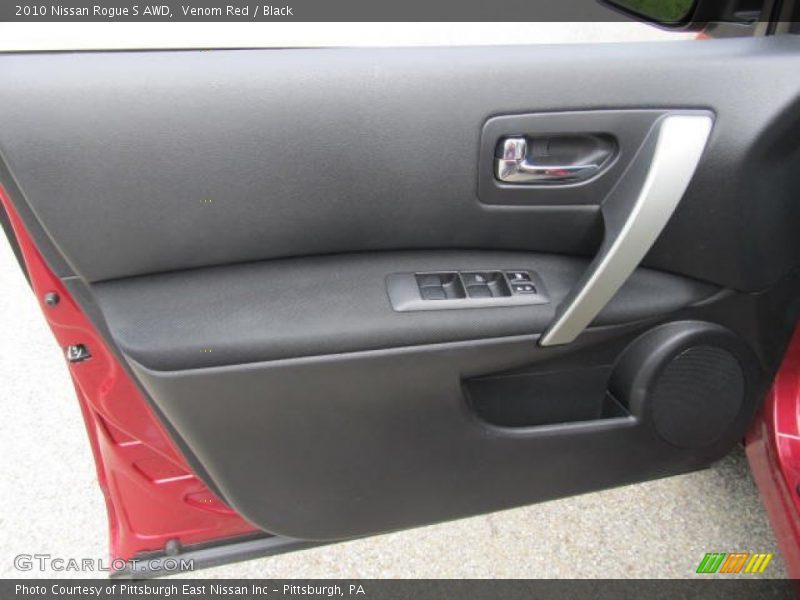 Venom Red / Black 2010 Nissan Rogue S AWD