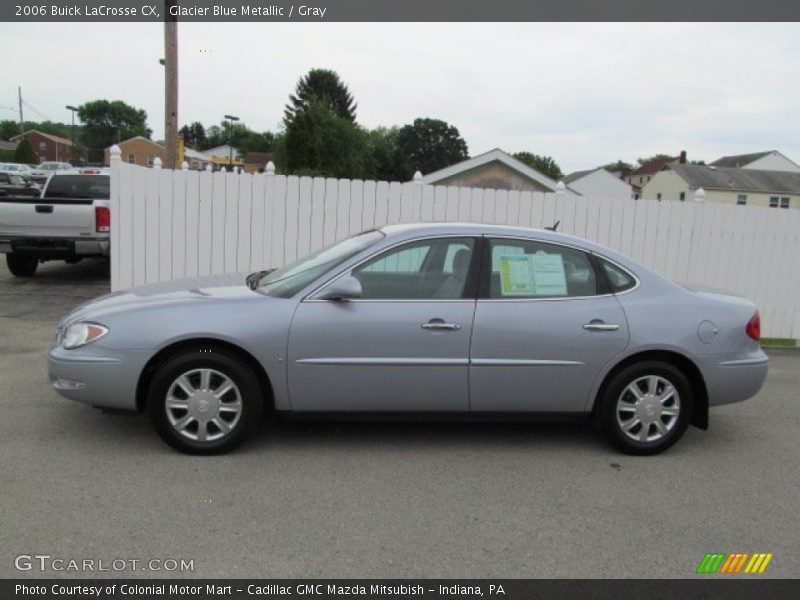 Glacier Blue Metallic / Gray 2006 Buick LaCrosse CX