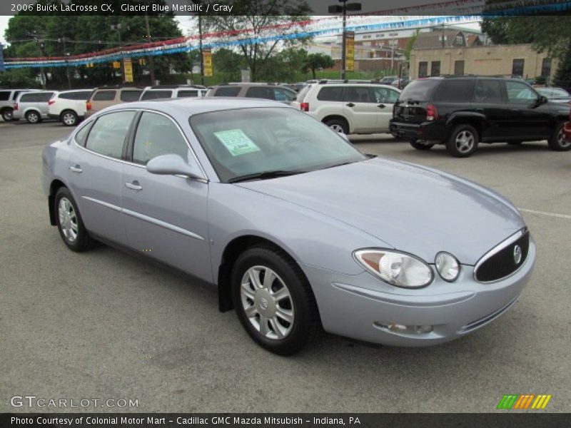 Glacier Blue Metallic / Gray 2006 Buick LaCrosse CX