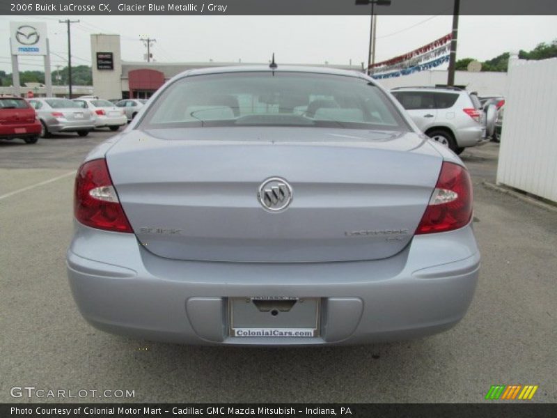 Glacier Blue Metallic / Gray 2006 Buick LaCrosse CX